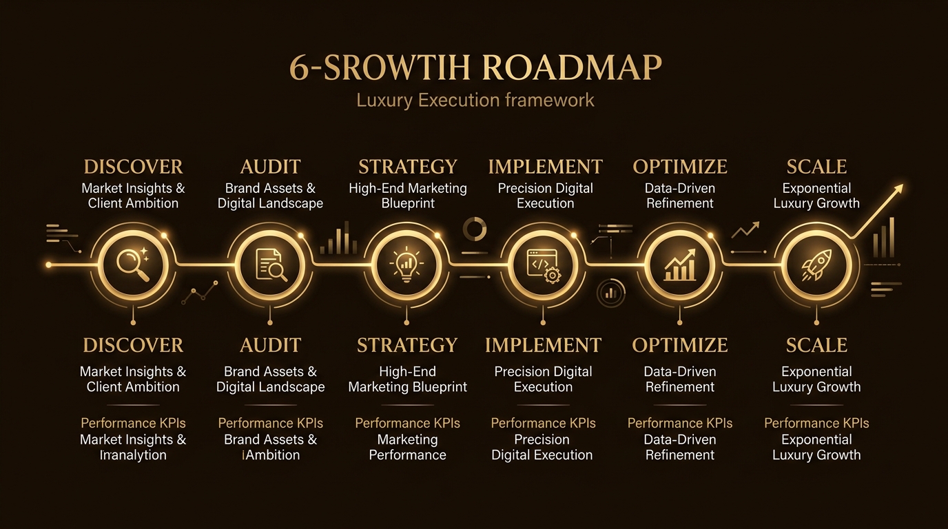 Disciplined agency digital execution process from audit to scaling