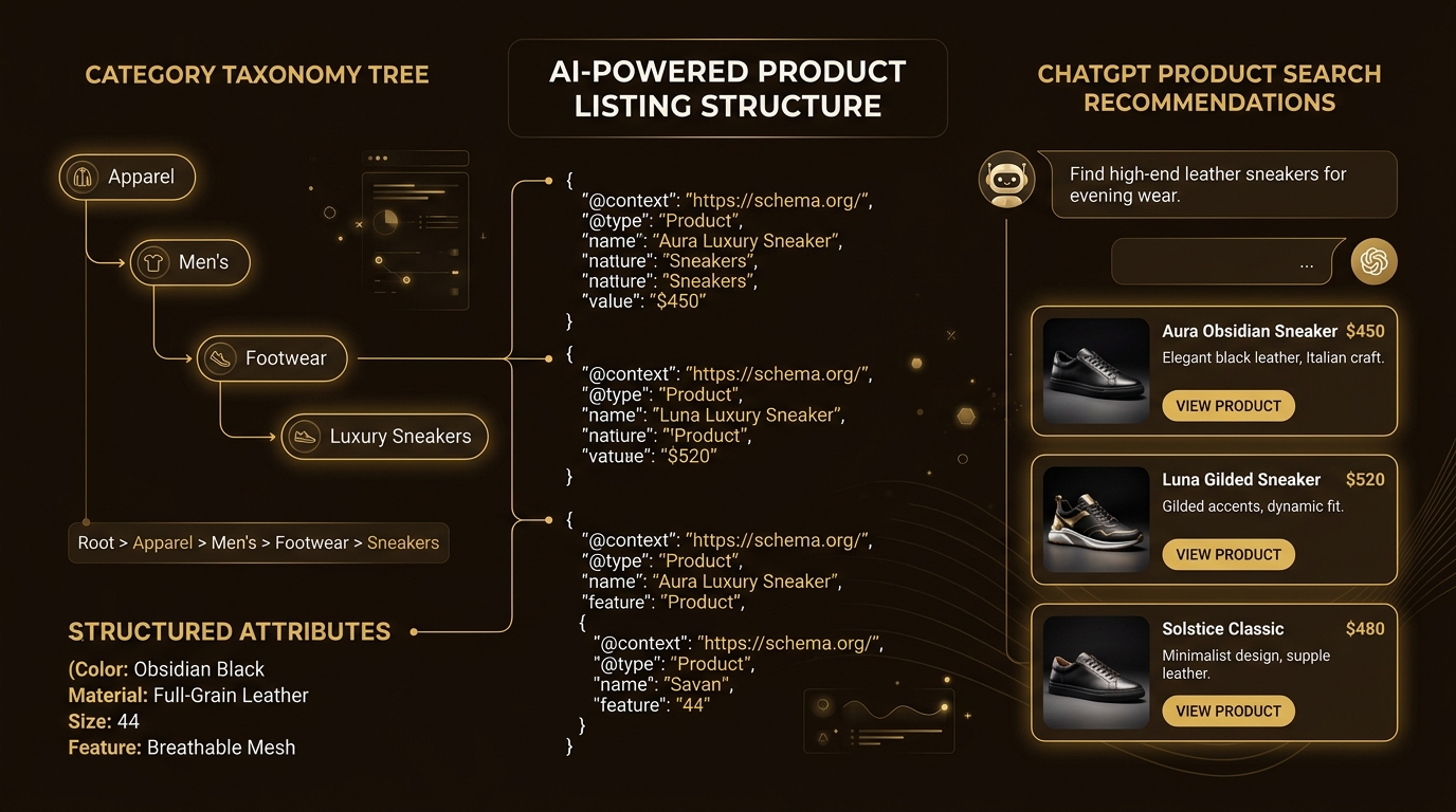 AI-powered structured product listing for Surat jewellery and textile manufacturers